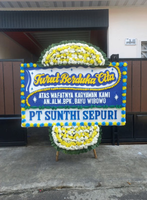 Papan Bunga Duka di Meurah Dua
